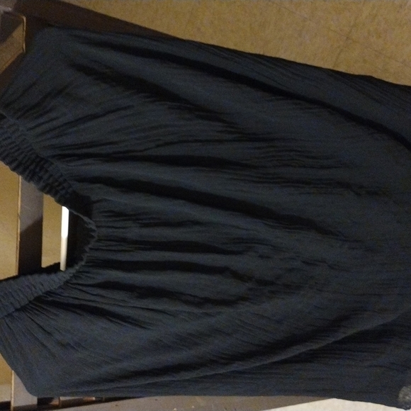 𝅺worthington Black dressy long skirt - Picture 2 of 7